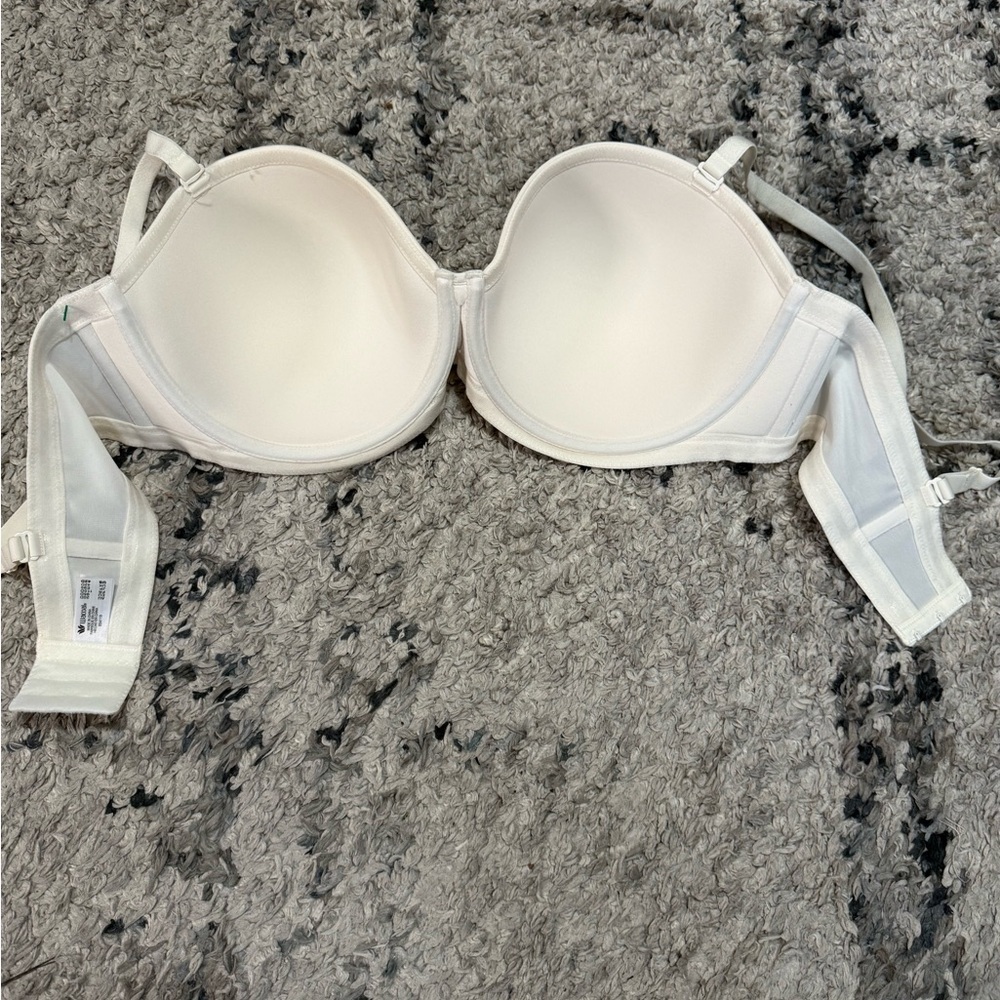BUNDLE Set Wacoal Elegant White/Cream Reg/Strapless Bra - Picture 5 of 11